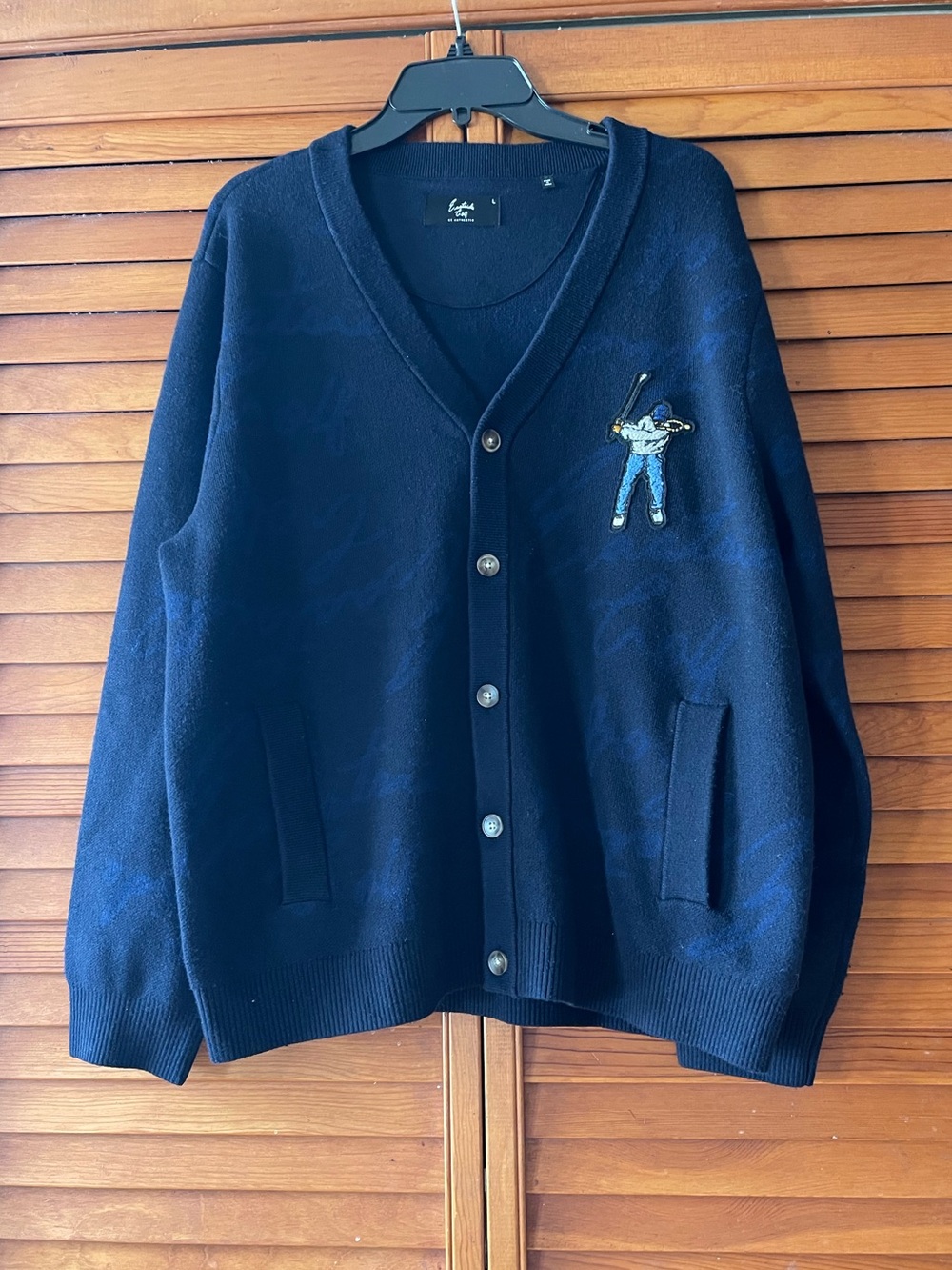 Eastside Golf Signature Cardigan Sweater . Size L Men #398